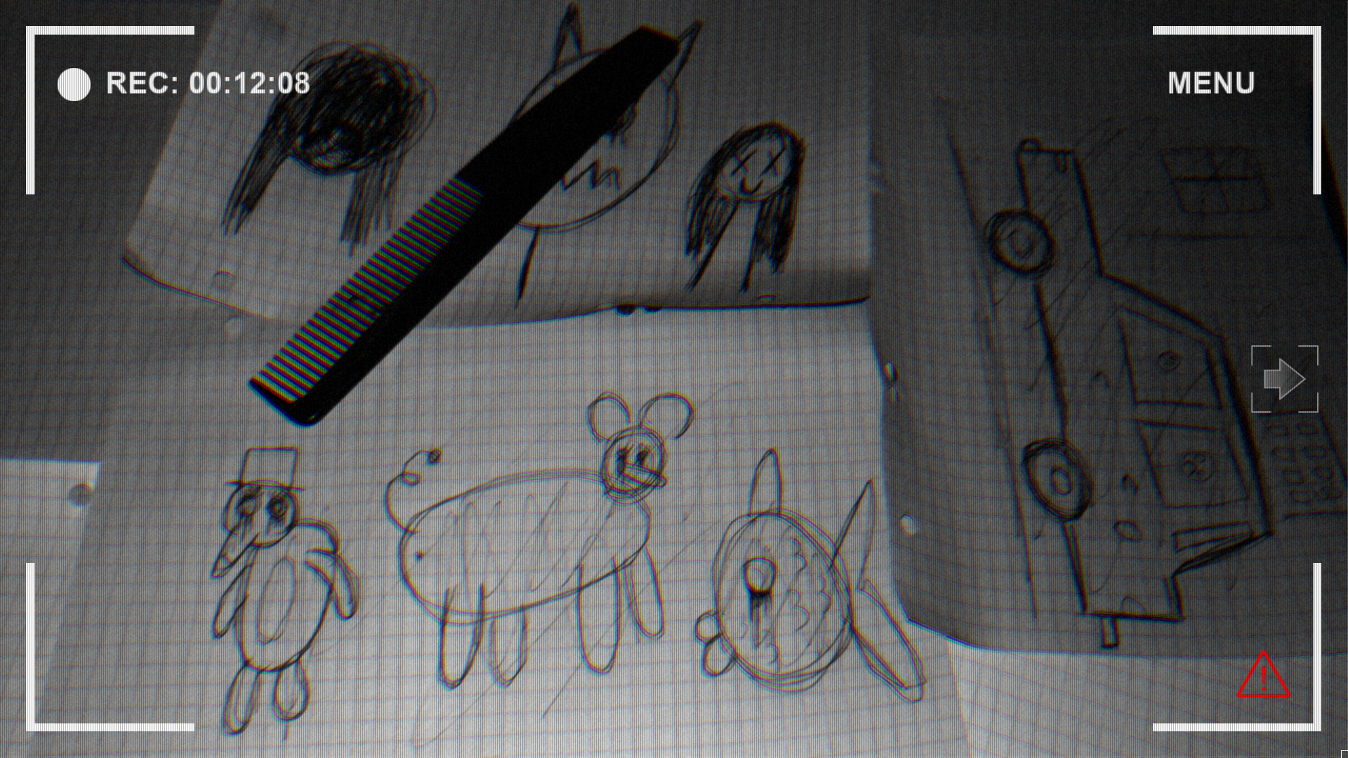 Game for Anna 3 - Scribbled nightmarish doodles